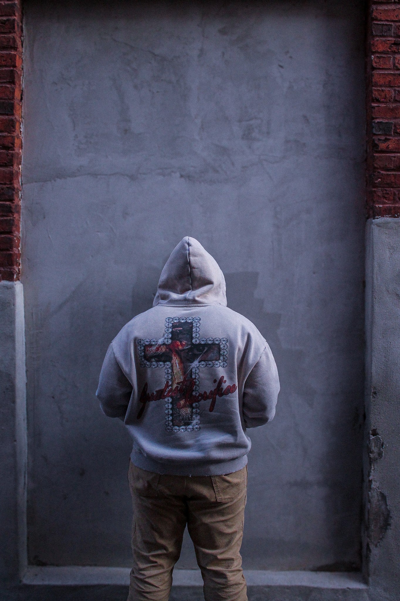 "Our Greatest Sacrifice" Hooded Jacket